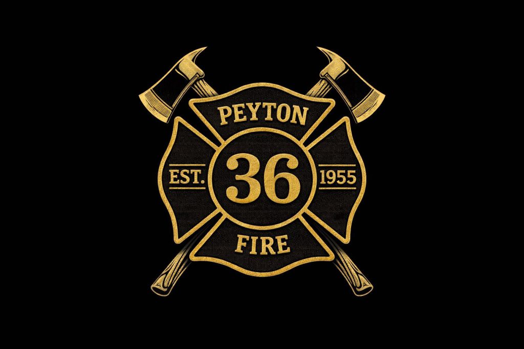 Peyton Fire Department Station 36 emblem
